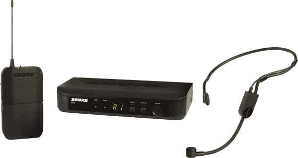 Shure Sistema HF simples com microfone de cabeça