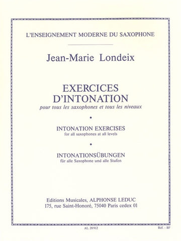 Exercices D'Intonation