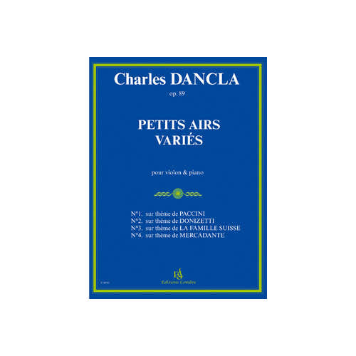 Dancla Charles - Petits Airs Varies Op.89 - Violon et Piano