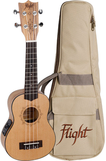 DUS320CEQ Soprano Electro-Acoustic Ukulele -