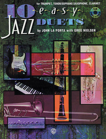 La Porta J And Nielsen G - 10 Easy Jazz Duets + CD - BB Instruments