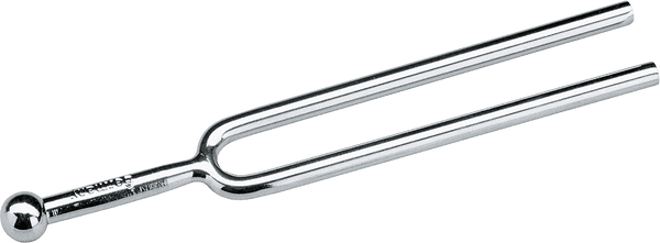 K&M 16810-000-01 TUNING FORK NICKEL TUBULAR STEEL 45MM A 440HZ