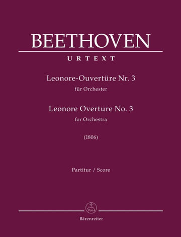 Beethoven L.V. - Leonore Abertura N°3 - Partitura