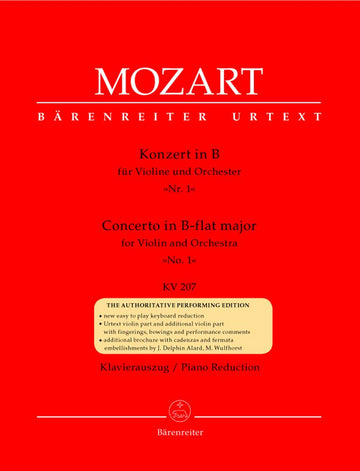 Moz W.A. - Concerto N°1 Em Sib Maior Kv 207 - Violino Piano