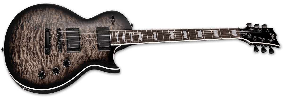 Eclipse EC-400 QM Sunburst preto translúcido