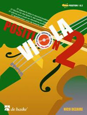 Dezaire Nico - Viola Position 2 + CD - Alto