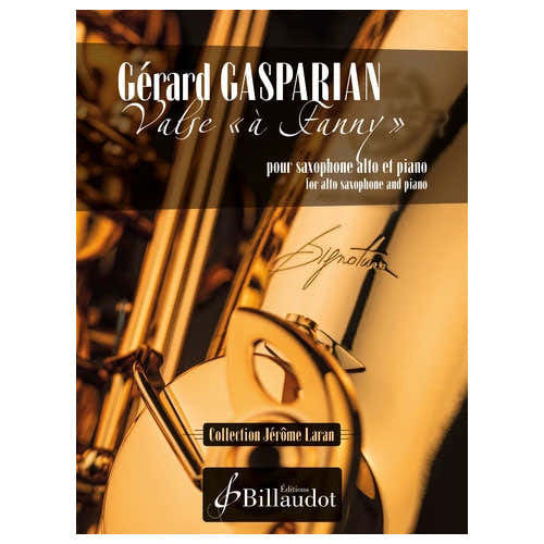 Gérard Gasparian - Valse "A Fanny" Saxophone