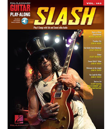 GUITAR PLAY ALONG VOLUME 143 - SLASH - GUITAR + AUDIO