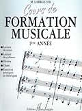 Cours De Formation Musicale Vol.1 - Labrousse