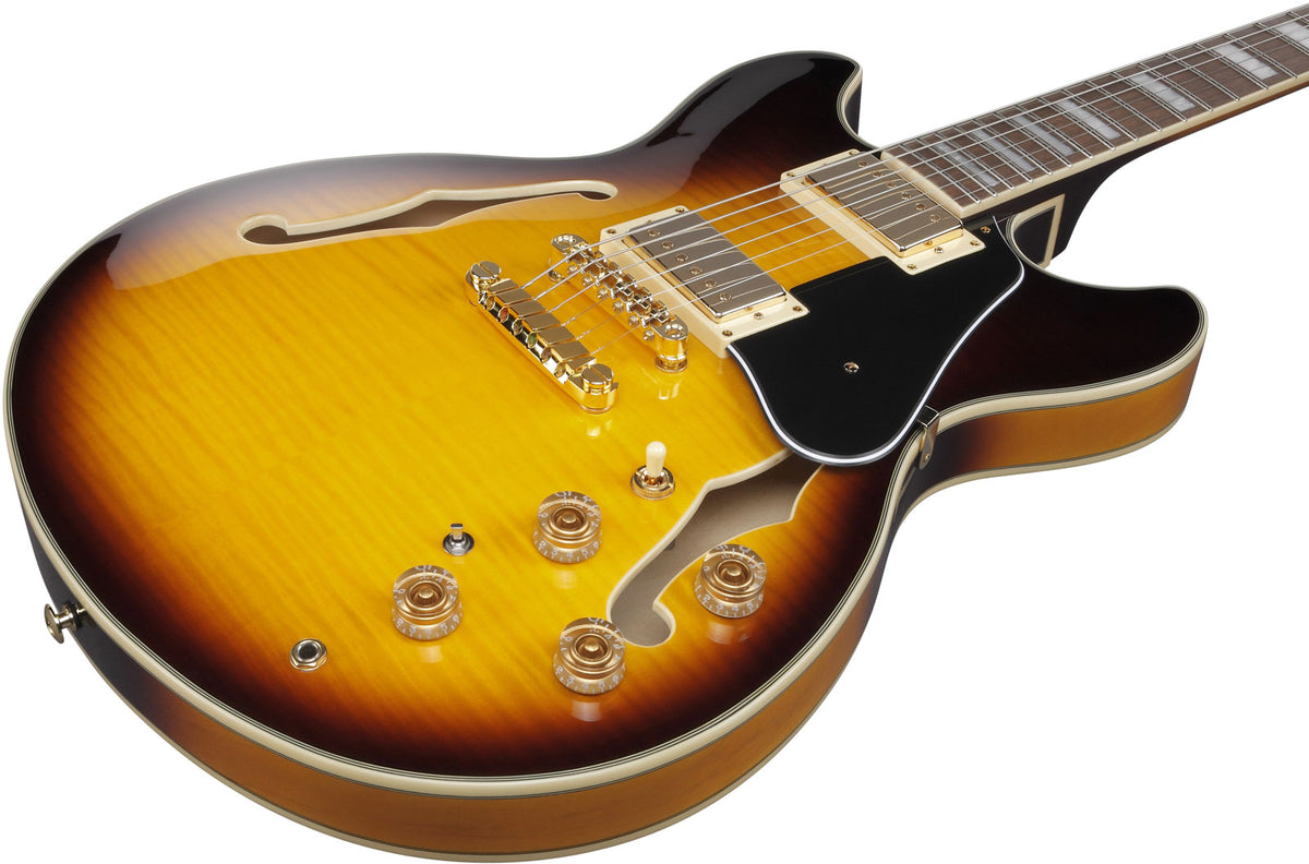 JSM10em Assinatura de John Scofield Burst de dois tons