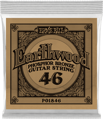 .046 EARTHWOOD PHOSPHOR BRONZE ACOUSTIC GUITAR STRINGS