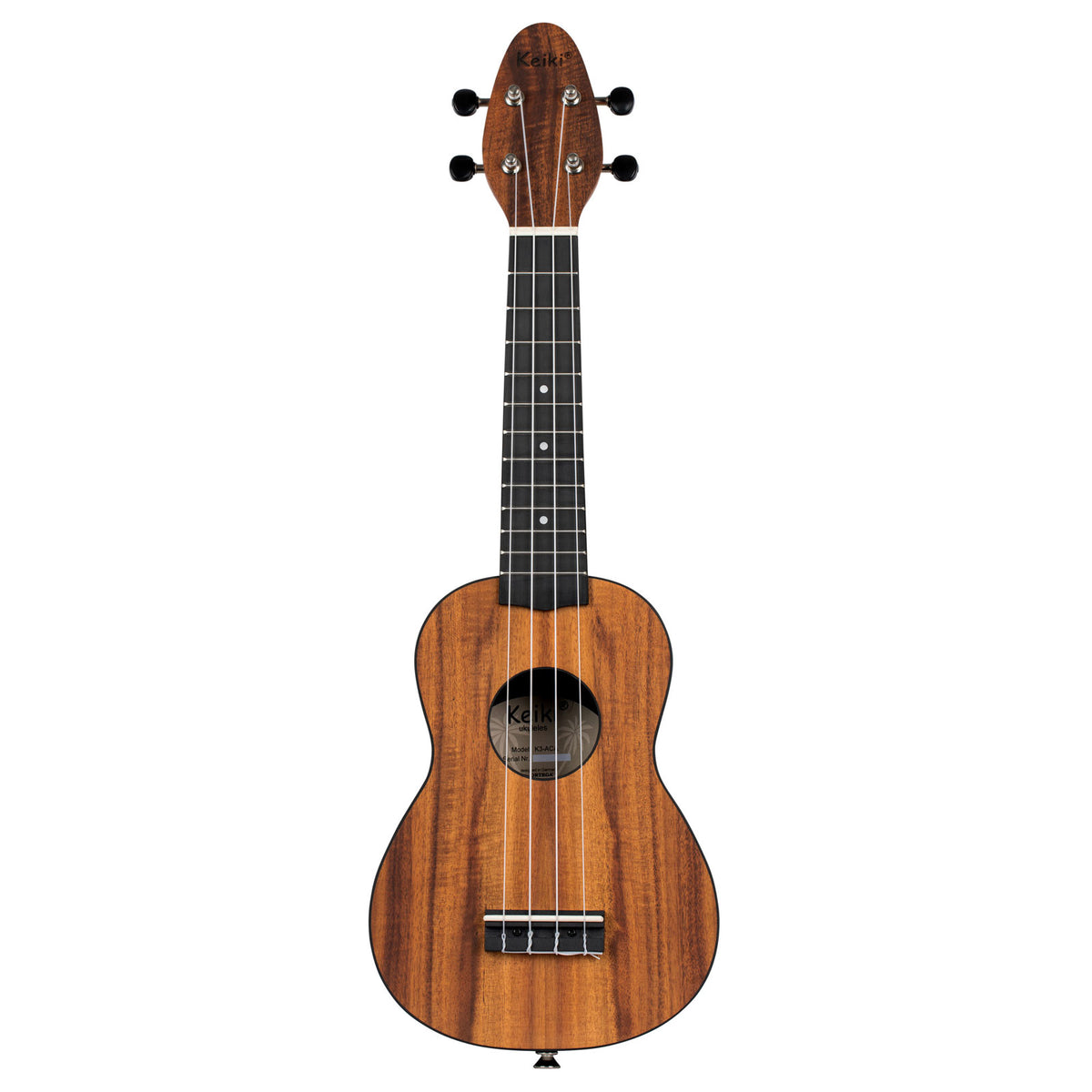 Ukulele soprano Keiki de acácia