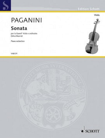Paganini N. - Sonata - Viola e piano