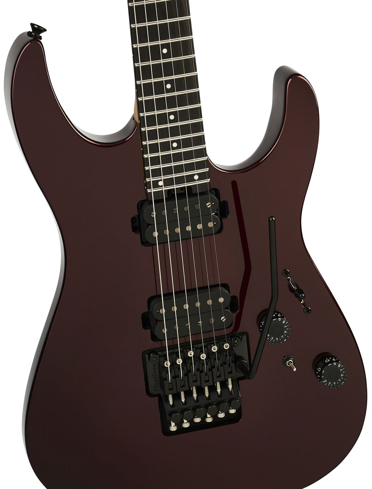 Pro-Mod Plus Dinky DK24 HH FR EB Ebo Eclipse Carmesim