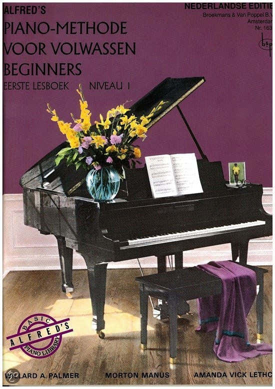 Alfred's Pianomethode Volwassen Beginners Niveau 1 - Version Neerlandais