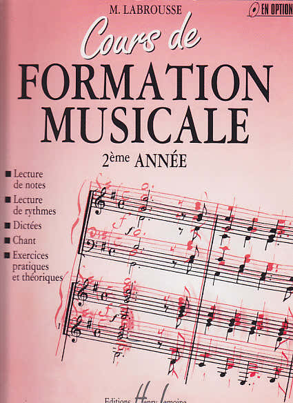 Cours De Formation Musicale Vol.2 - Labrousse