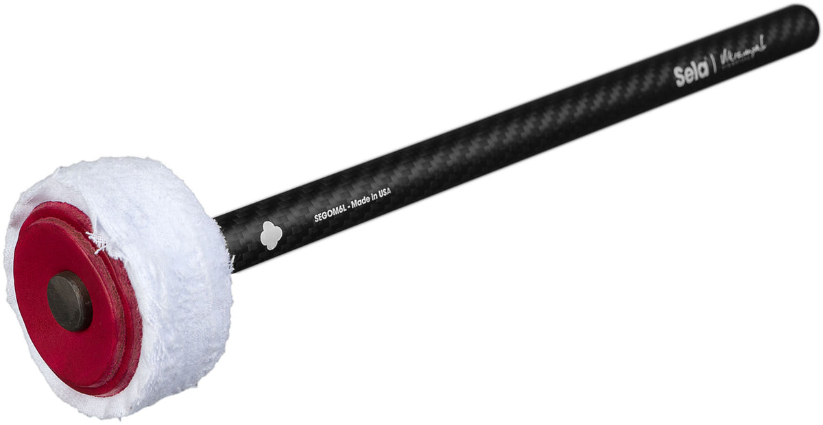 Gong Mallet Vikrampal Fine Touch Hard - Large, Natural