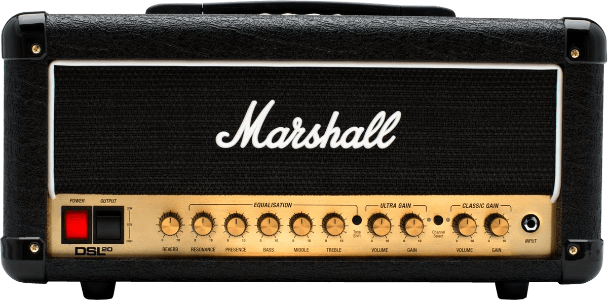 Cabeças de amplificador de guitarra Marshall