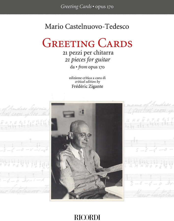 Greeting Cards - 21 pezzi per chitarra