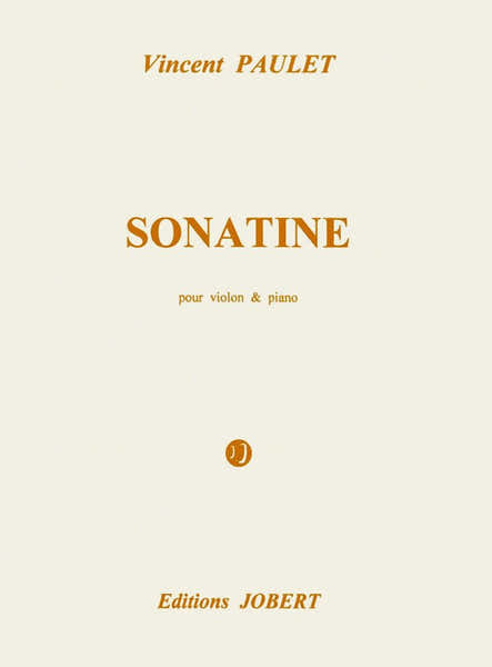 Paulet - Sonatine - Violon/po - Violon et Piano