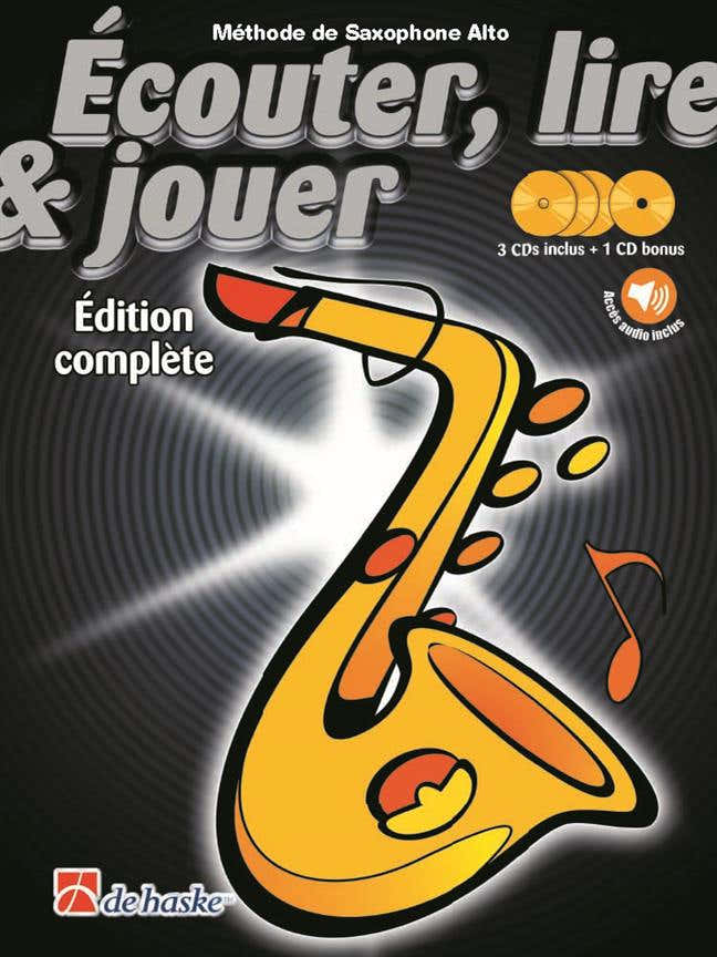 Écouter Lire Et Jouer Edição Completa Saxofone Alto