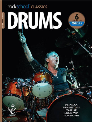 Rockschool Classics Bateria - Graus 6-8