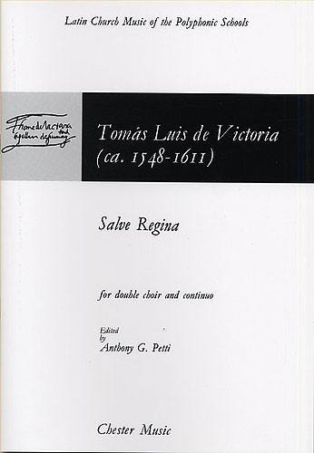 Partituras de canto - Victoria Salve Regina