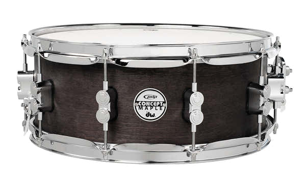 PDP By DW PDSN6514BWCR - CONCEPT BLACK WAX 14" x 6.5" MAPLE