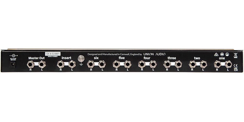 ORBIT.6 ISO/X-Fader Rackmount Mixer blue
