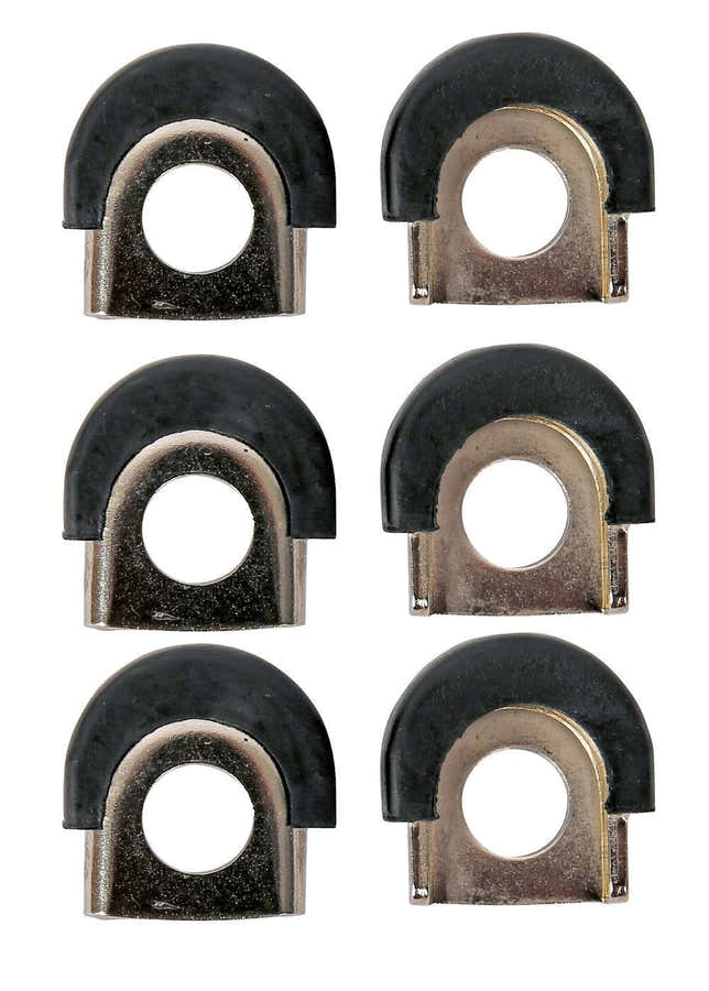 SHELL PROTECTORS CONGA 3-8" HOLE CHROME [6 PCS.]