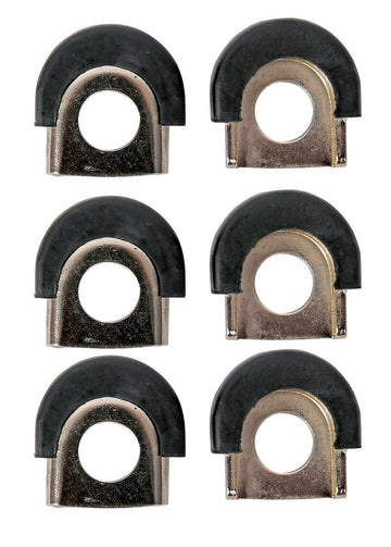 SHELL PROTECTORS CONGA 3-8" HOLE CHROME [6 PCS.]