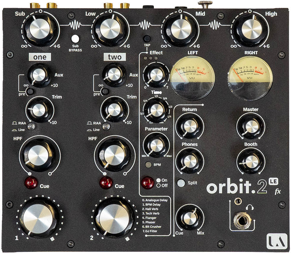 ORBIT.2 LE FX 2-CH Rotary Desktop Mixer