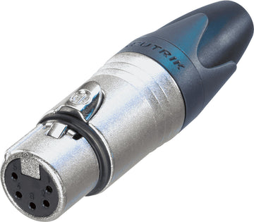 XLR FEMALE PLUG 5-POLE XX SERIES