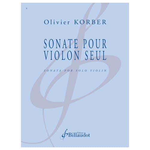 Sonate Violon - Korber