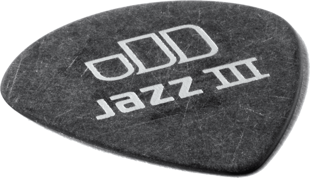 12 x 1,50mm Tortex Preto intenso Jazz III