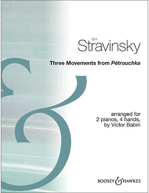 Stravinsky - Three Movements - 2 Pianos (4 Hets)