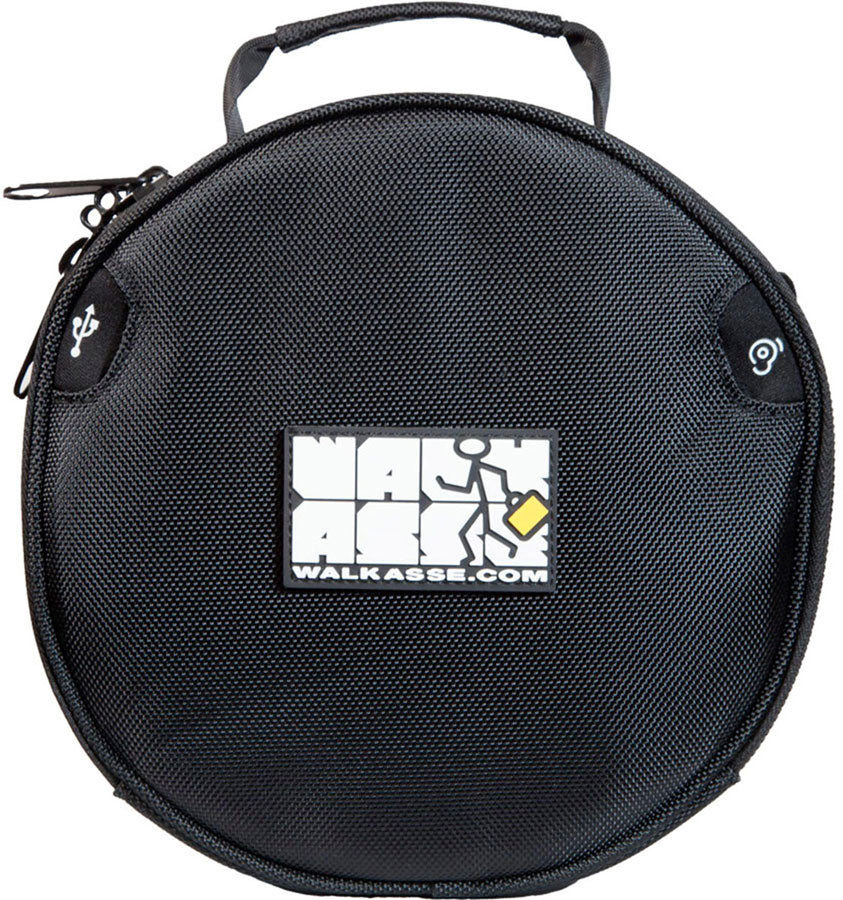 Bolsa preta para auscultadores