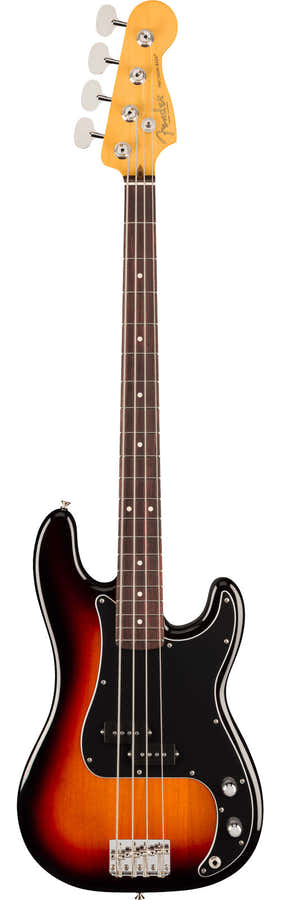 American Professional Classic Precision Bass RW Sunburst de 3 cores