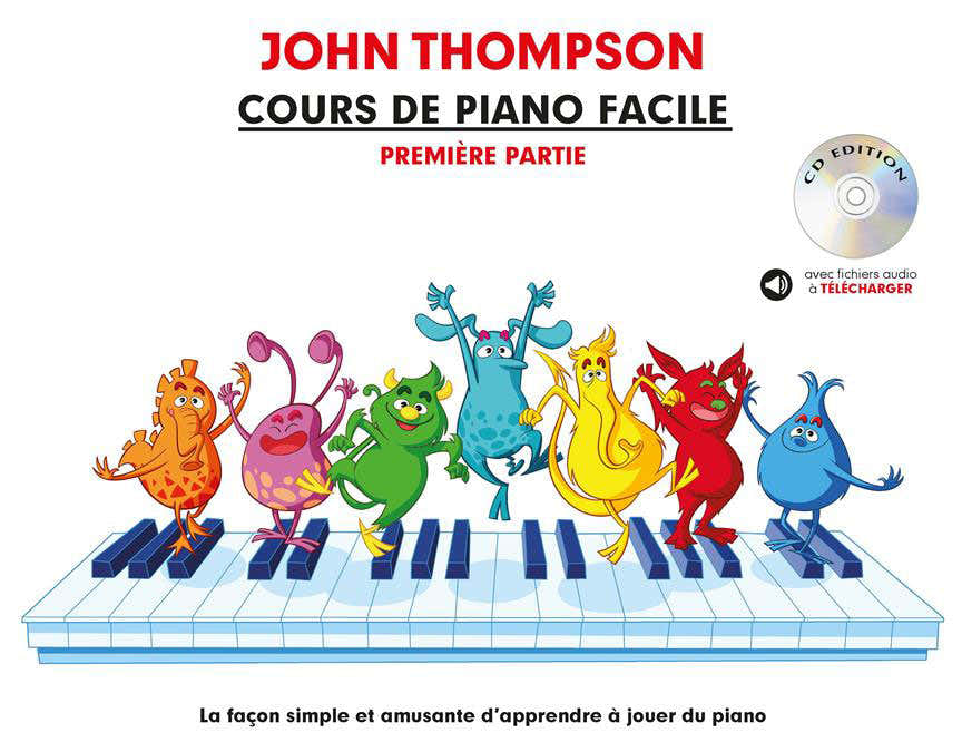 Cours De Piano Facile - Premiere Partie