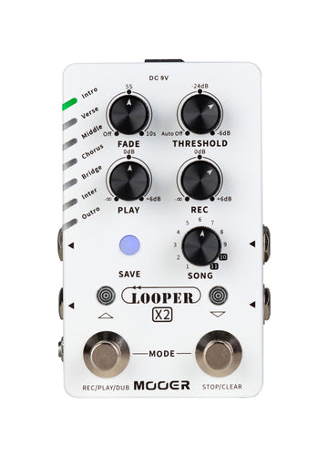 Looper estéreo X2 Branco