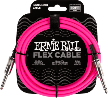 Cabos de Instrumento Flex Jack/jack 3M Rosa