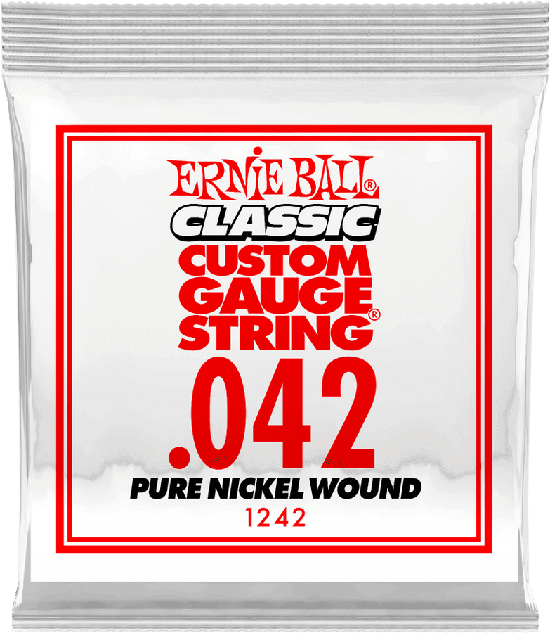 .042 CLASSIC PURE NICKEL WOUND ELECTRIC GUITAR STRINGS