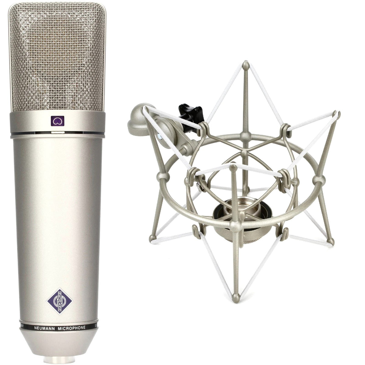 Neumann U87 Ai Conjunto Níquel