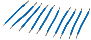 Pre-Cut Stripped Wire 1,5 - Blue