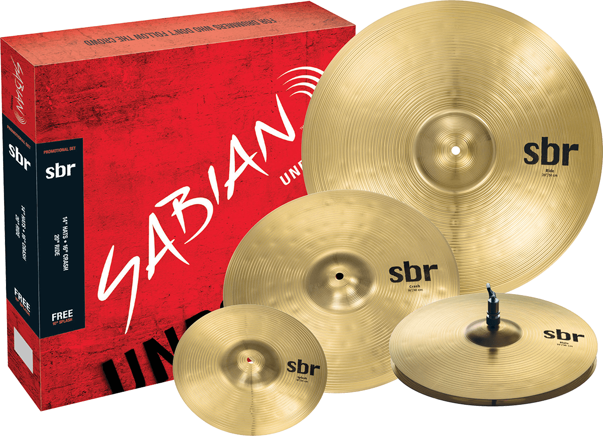 SBR53G - Conjunto Harmónico 14/16/2 + Splash 1" Oferta +9 DIAS DE TESTE DRUMEO