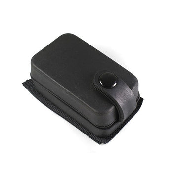 COMPARTIMENTO FLEXÍVEL PARA PILHA DE 9 VOLT COM VELCRO®