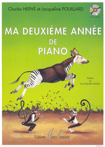 Herve C. / Pouillard J. - Ma 2eme Annee De Piano - Piano