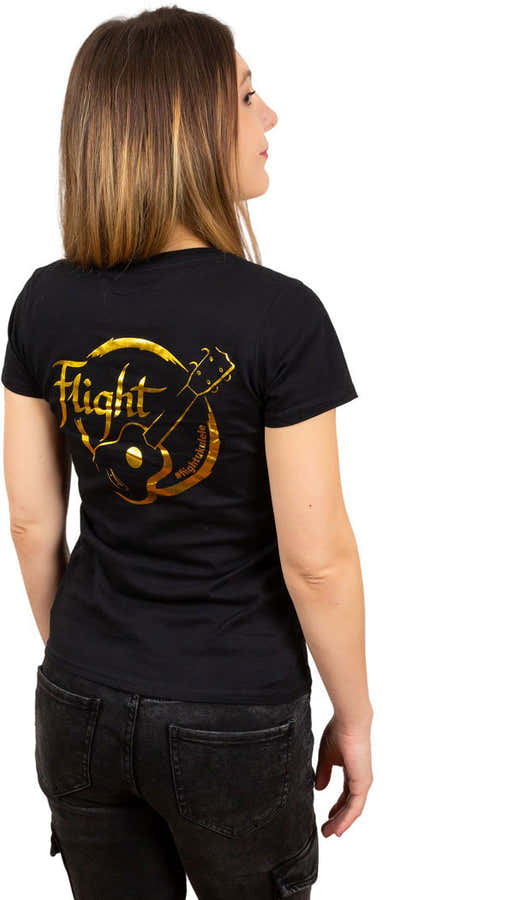 Golden Logo T-shirt - Senhora (Pequena)