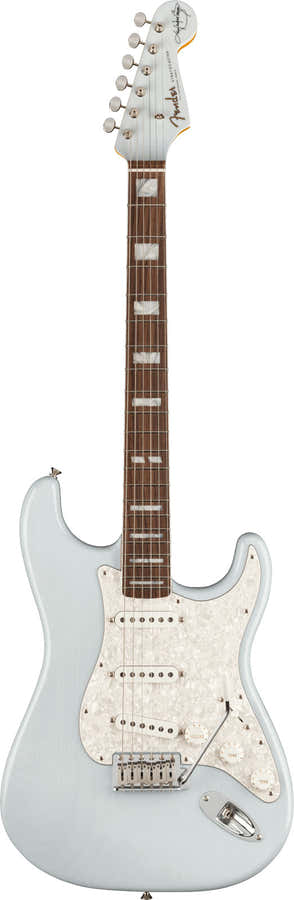 Kenny Wayne Shepherd Stratocaster Pau-rosa Transparent Faded Sonic Blue