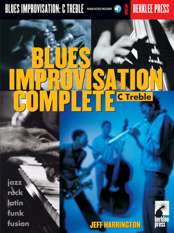 BLUES IMPROVISATION COMPLETE C TREBLE + AUDIO TRACKS - C INSTRUMENTS